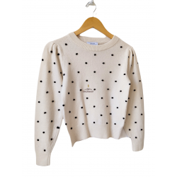 Pull mignon laine coton &...