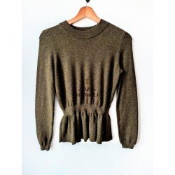 Pull laine cachemire col...