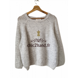 Pull oversize chauve souris...