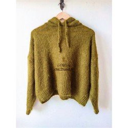 Pull oversize avec capuche...