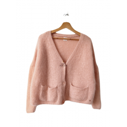 Gilet cardigan doudou...