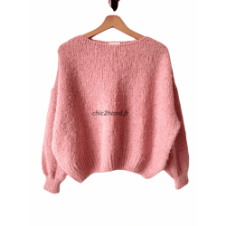 Pull oversize laine mohair...