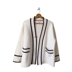 Gilet cardigan doudou épais...