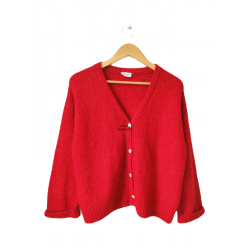 Gilet boutonné oversize...
