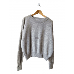 Pull oversize laine alpaga...