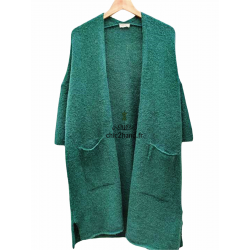 Gilet oversize 46% laine...