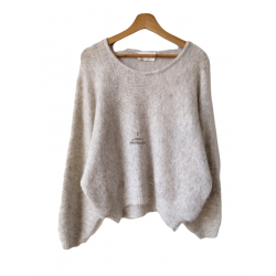Pull oversize laine...