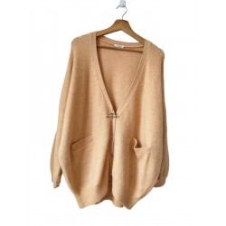 Gilet oversize doudou laine...