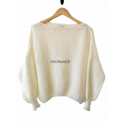 Pull oversize laine mohair...