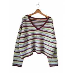 Pull oversize laine...