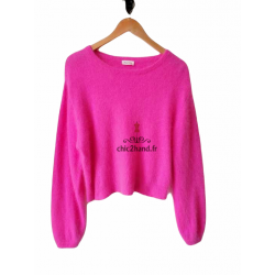 Pull oversize 50% angora...