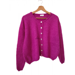Gilet oversize laine alpaga...