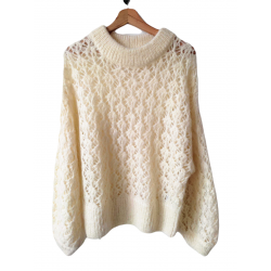 Pull oversize 42% mohair...
