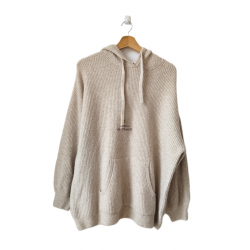 Pull avec capuche oversize...