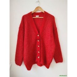 Gilet oversize chauve kid...