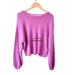 Pull oversize 50% angora...