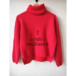 Pull 100% col roulé pure...