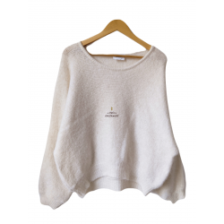 Pull oversize laine...