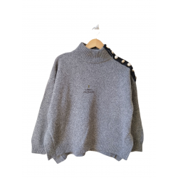 Pull épais doudou laine col...