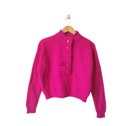 Pull col montant laine...