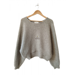 Pull oversize laine...