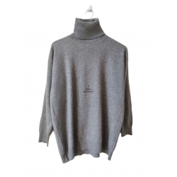 Pull oversize col roulé...