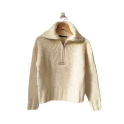 Pull Oversize col zippé 88%...