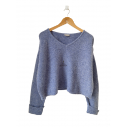 Pull oversize laine...