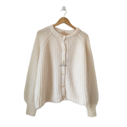 Gilet épais doudou ajouré...