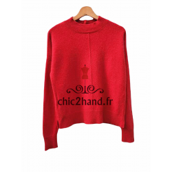 Pull loose col montant 100%...