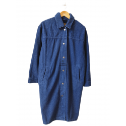Manteau veste long en jean...