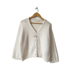 Gilet boutonné oversize...