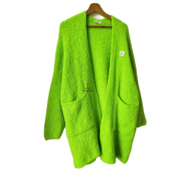 Gilet boutonné oversize...