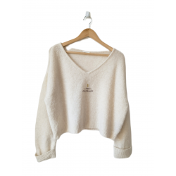 Pull oversize laine...