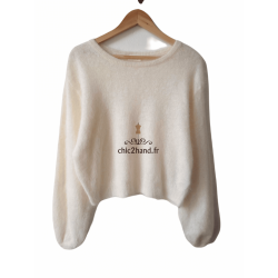 Pull oversize 50% angora...