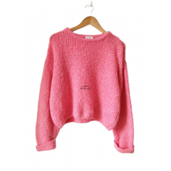 Pull oversize laine alpaga...
