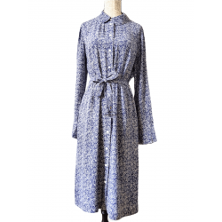 Robe 100% pure soie col...