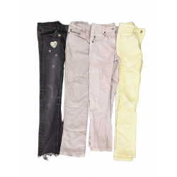 Lot de 4 pantalons jeans...