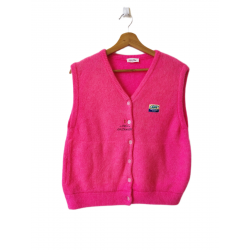 Gilet oversize laine alpaga...