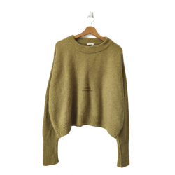 Pull oversize laine alpaga...