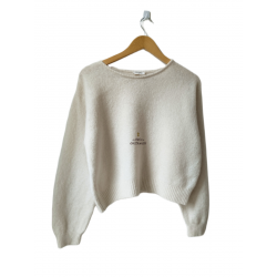 Pull oversize laine alpaga...
