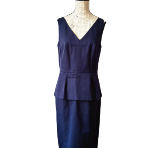 Robe cérémonie bleu marine maison 123 Excellent état
