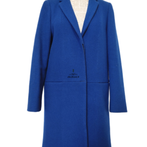 Manteau droite classique laine Ba&sh Phil bleu T0 Neuf