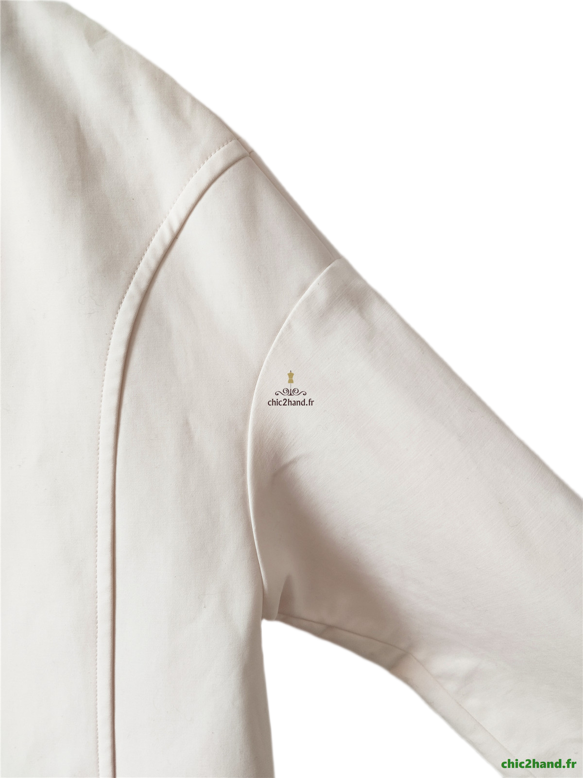 Trench imperméable classique doublure Ba&sh iphigenie T3 rose clair Excellent état – Image 3