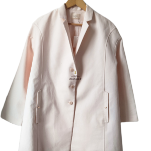 Trench imperméable classique doublure Ba&sh iphigenie T3 rose clair Excellent état
