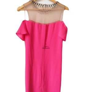 BCBG robe courte rose TS toute neuve avec étiquette