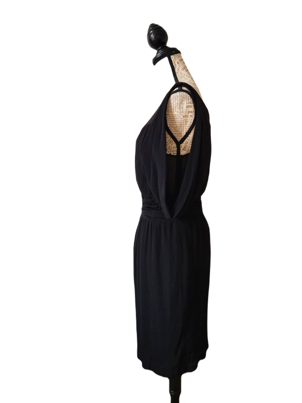 Robe classe souple noire Belair T1 NEUF – Image 3