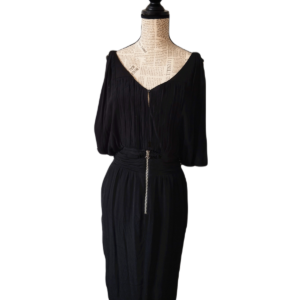 Robe classe souple noire Belair T1 NEUF