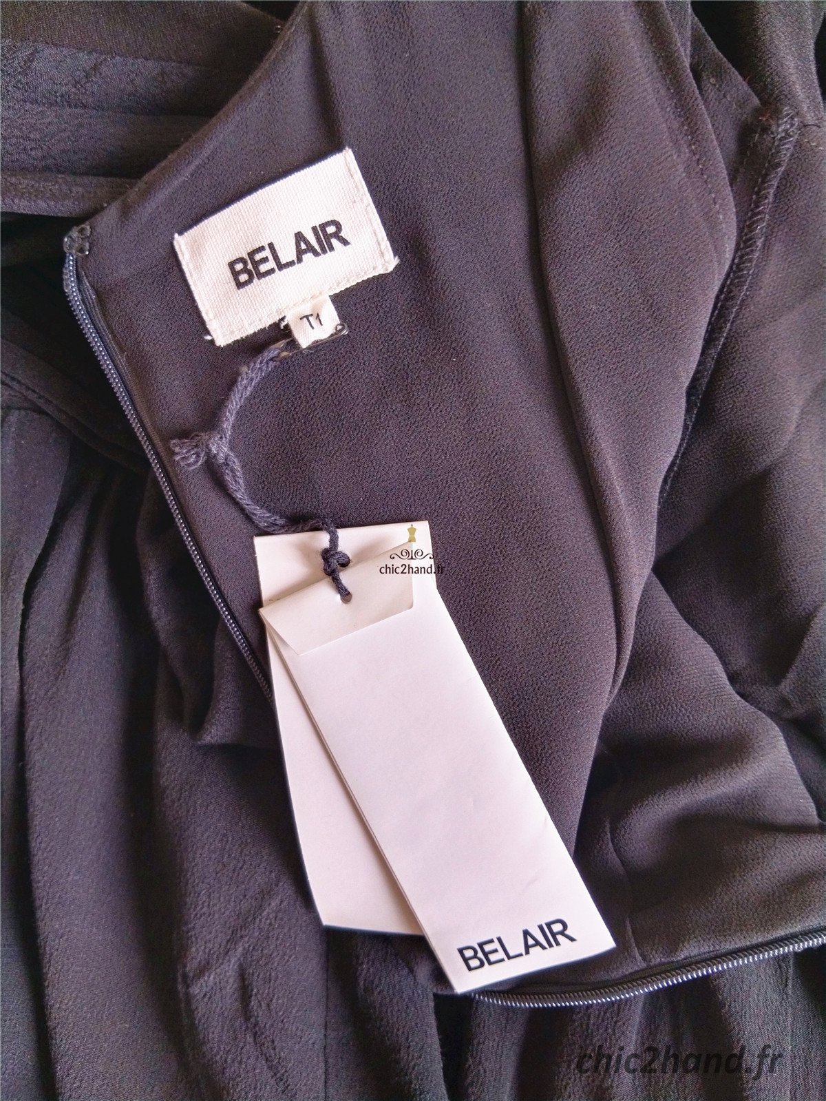 Robe classe souple noire Belair T1 NEUF – Image 5