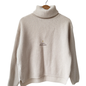 Pull 100% pure laine comptoir des cotonniers XS S neuf dacheville blanc écru
